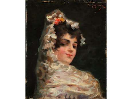 Französisch-spanischer Maler des 19. Jahrhunderts